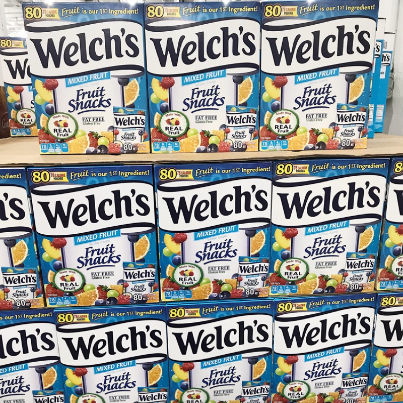 🍎現貨🍎好市多代購Welch’s果汁軟糖 水果軟糖 (25g)