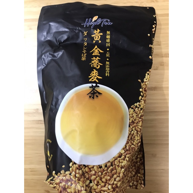 HIGH TEA 芳第 黃金蕎麥茶 (三角立體茶包) 無咖啡因 8g x 50入
