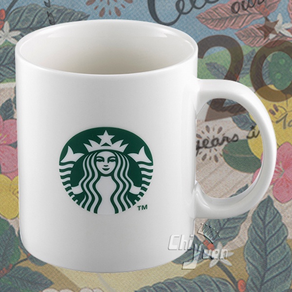 Starbucks 台灣星巴克 2018 白 20經典 16oz 馬克杯 經典品牌 20周年 20週年 白女神 LOGO