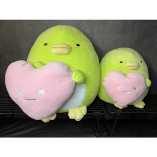 【喵喵】✧San-X臺灣正版授權 角落生物18吋12吋坐姿大心款【企鵝】大娃娃 99免運