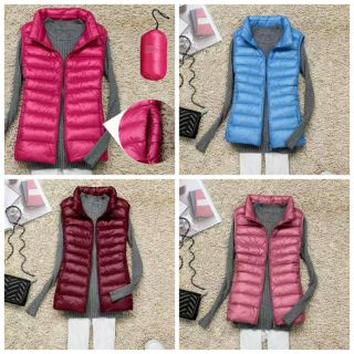 冬季新品/白鴨絨/羽絨馬甲背心