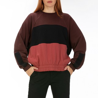 HURLEY｜女 OAO DOLMAN FLC CREW CEDAR 圓領休閒衫