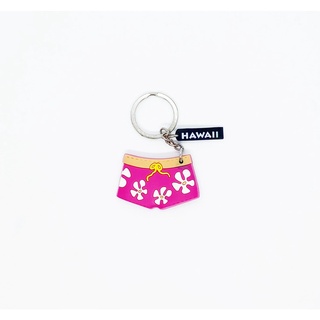 海島熱帶系列鑰匙圈 夏威夷多樣主題 衝浪小花褲 Hawaii Theme Keychain Short 夏威夷進口 全新