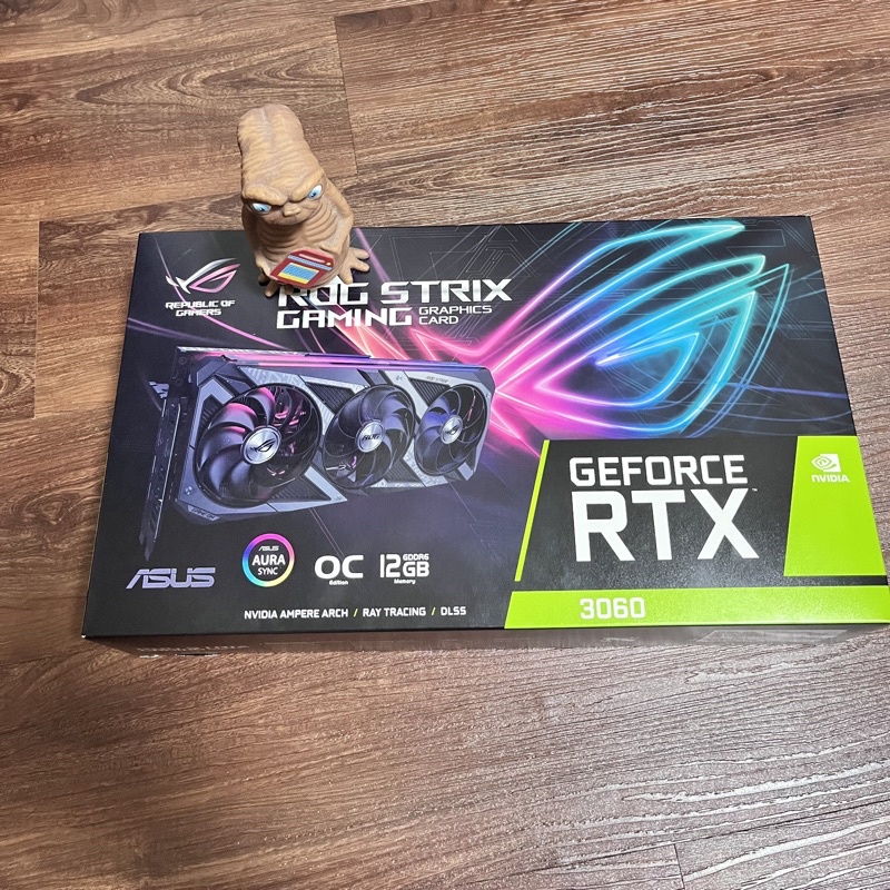 【全新現貨一張】華碩ROG STRIX RTX3060-12G Gaming 三風扇