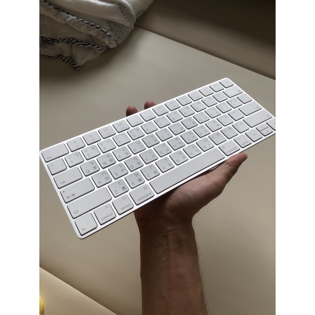 APPLE Magic Keyboard - 銀色 巧控鍵盤 蘋果原廠 藍芽鍵盤 二手 9成新