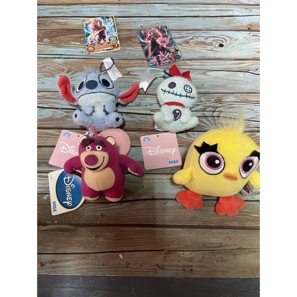 （日版 全新/中古）迪士尼 玩具總動員、星際寶貝 史迪奇、醜ㄚ頭 阿醜、熊抱哥、黃色小鴨 鴨霸鴨 小娃娃 掛件 吊飾