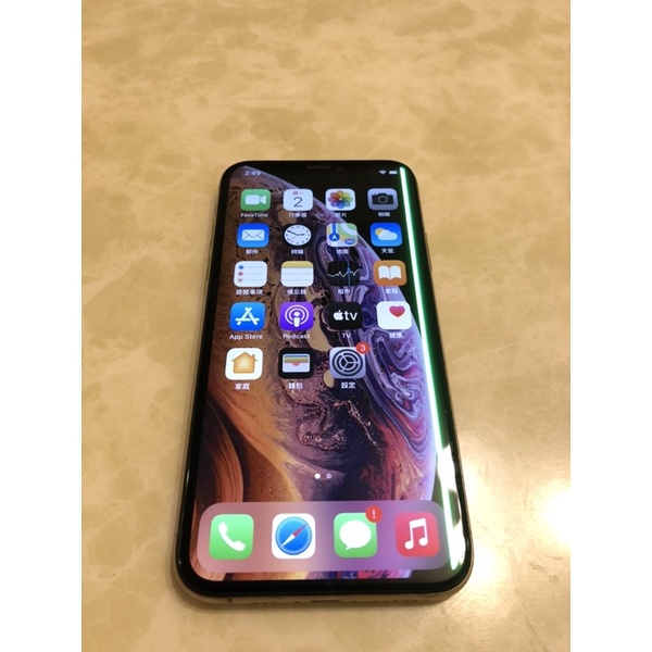 iPhone XS 256G 損毀機，可小修當公司公用機，無盒無配件（女用機）