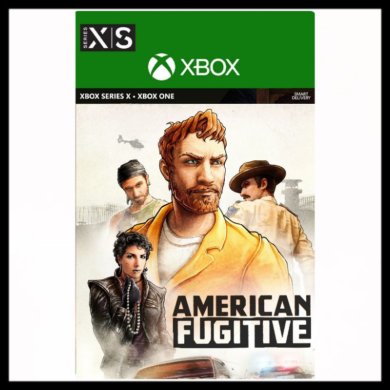 【官方序號】簡中 XBOX ONE SERIES S X 美國逃犯 類GTA American Fugitive