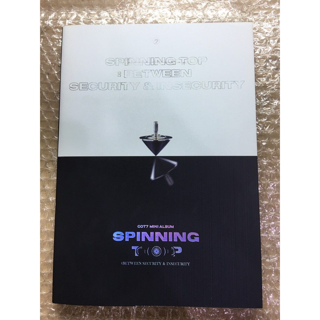 〔出清〕GOT7 SPINNING TOP (MINI ALBUM)迷你專輯