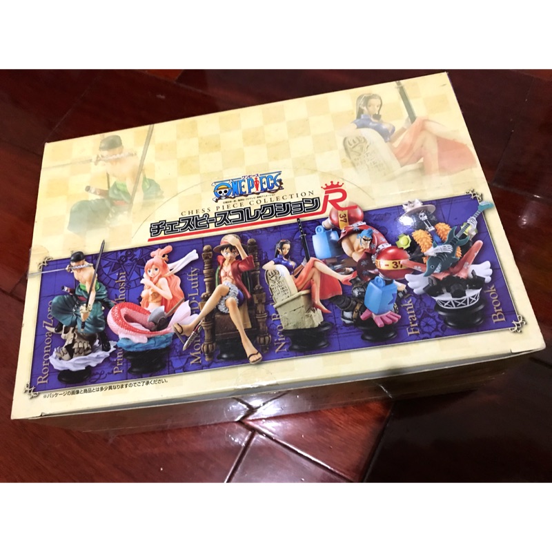 One piece Chess 航海王 海賊王 西洋棋 Vol.2 銀證代理 正版 全套六款  拆開過 近全新 無擺