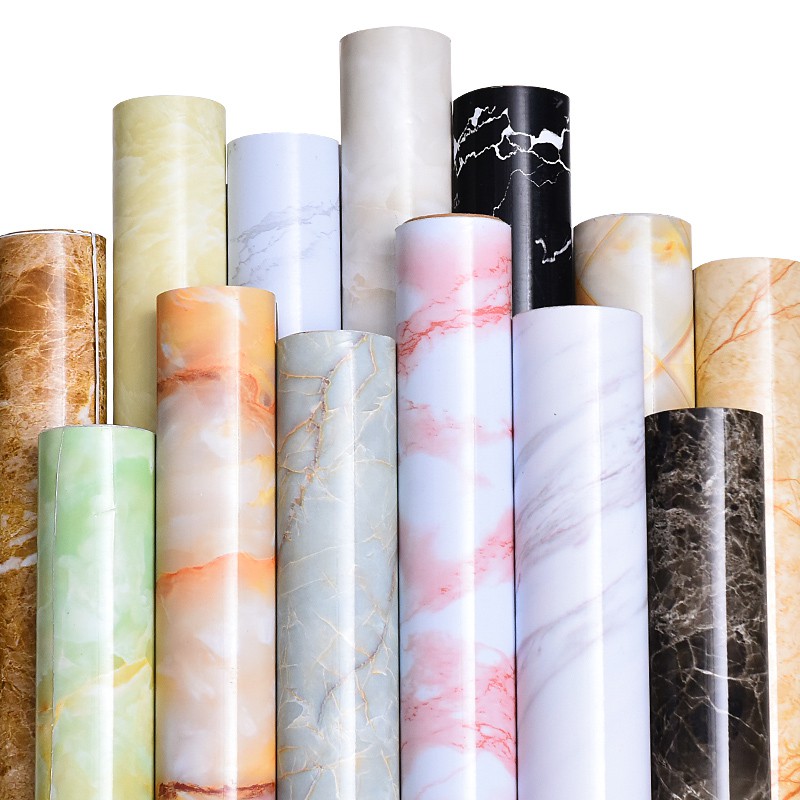 雙11大促 墻紙自粘加厚廚房防水防油瓷磚大理石貼紙櫥柜桌面舊家具翻新墻貼3d壁貼防水壁貼文化石壁貼廚房壁紙大理石壁貼