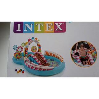 INTEX57149 原廠 彩色糖果樂園兒童充氣遊戲水池 游泳池 玩水池 幼兒遊戲球池遊戲池(瑕疵換新品 免費檢修)