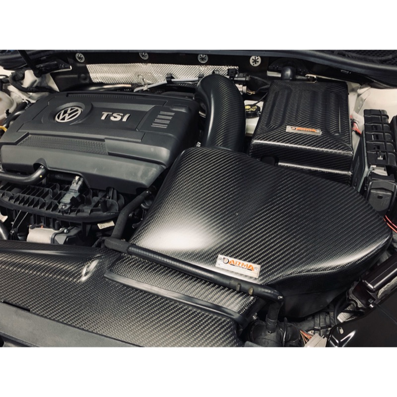 ARMA碳纖維進氣組 適用於VW福斯Passat B8、Golf7；Skoda Superb、Octavia等 (二手)
