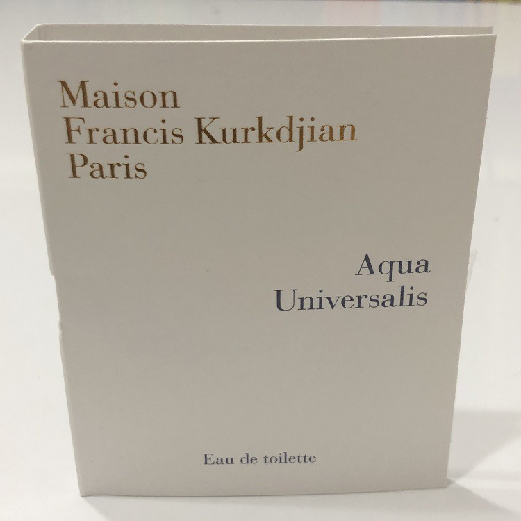 【化妝檯】Maison Francis Kurkdjian 永恆之水淡香水 2ml 小試香 針管 MFK Aqua