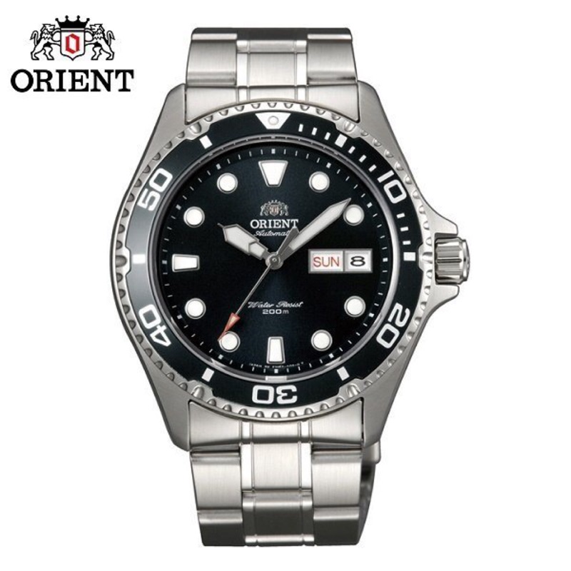 【ORIENT】 東方錶 FAA02004B《200M潛水機械腕錶》42mm/日本製/黑水鬼【第一鐘錶】