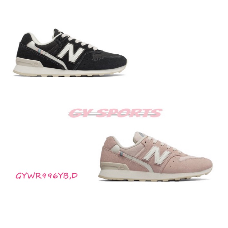 〘GY SPORTS〙NEW BALANCE 996 黑 WR996YB 粉 WR996YD 復古 休閒慢跑 麂皮 韓系