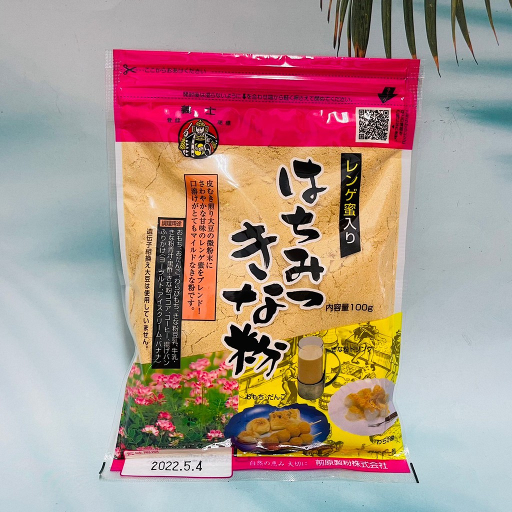 日本前原蜂蜜黃豆粉100g 麻薯用黃豆粉黃豆飲蕨餅用黃豆粉| 蝦皮購物