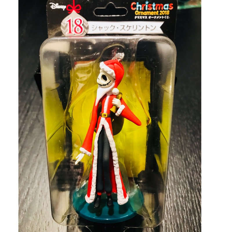 2018 日本 全家便利商店 迪士尼 18號 傑克 斯克林頓 一番賞 聖誕節限定 聖誕夜驚魂 南瓜王 骷髏人 JACK