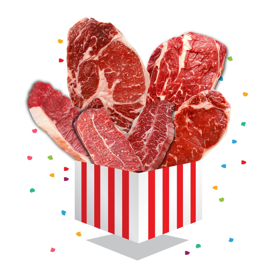 超值全牛肉箱 1000公克 - 9包組『赤豪家庭私廚』冷凍生鮮食材批發