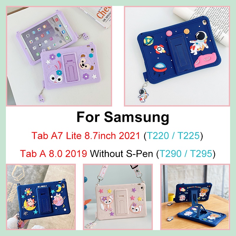 三星 Tab A7Lite 8.7吋 T220 T225 Tab A 8.0 2019 T290 T295 硅膠保護套