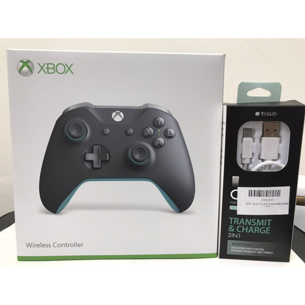 全新原廠有保固~有發票~ Microsoft 微軟 Xbox 原廠無線控制器(藍灰色)