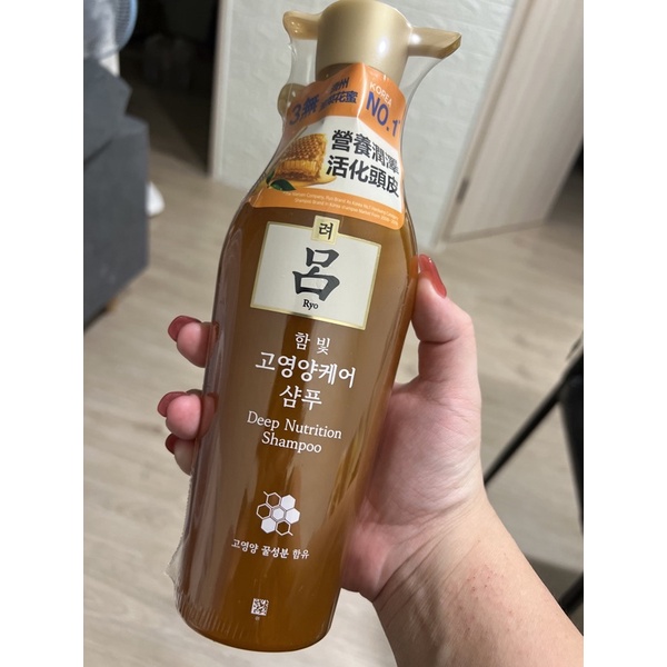 呂Ryo 營養潤澤（蜂蜜）400ml洗髮精