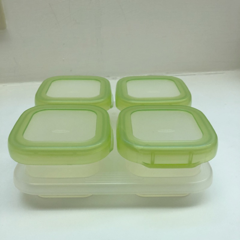 （二手）美國OXO+韓國 BeBeLock嬰兒副食品儲存盒