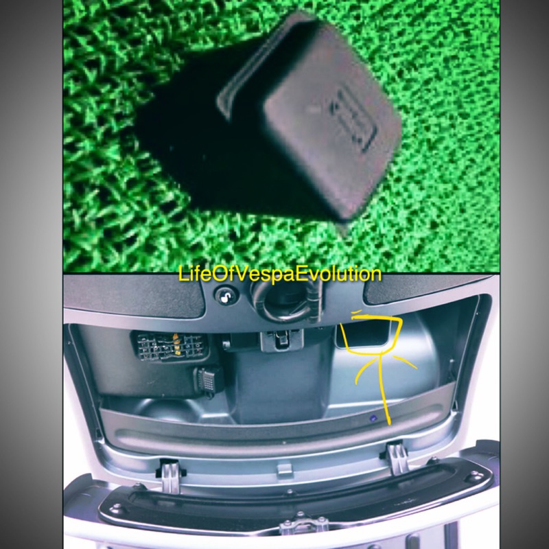 ★★非常偉士★★原廠 Vespa GTS GTV GT200 手套箱 沒有附工具 工具箱 工具盒 ABS可（現貨）