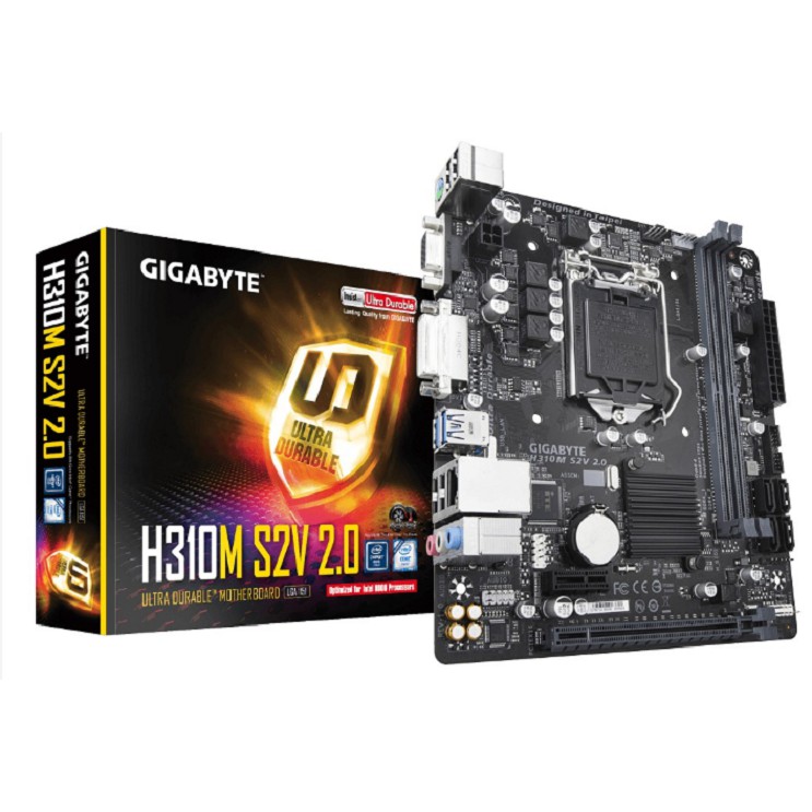 GIGABYTE 技嘉 H310M S2V 2.0 主機版