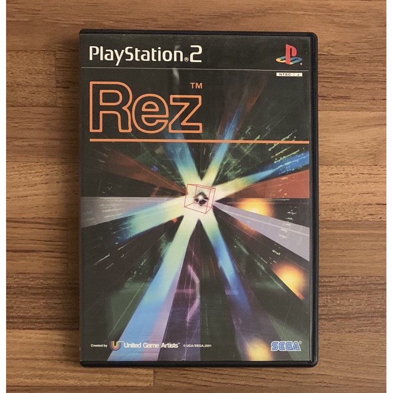PS2 REZ 幻想聲光世界 正版遊戲片 原版光碟 日文版 日版適用 二手片 SONY