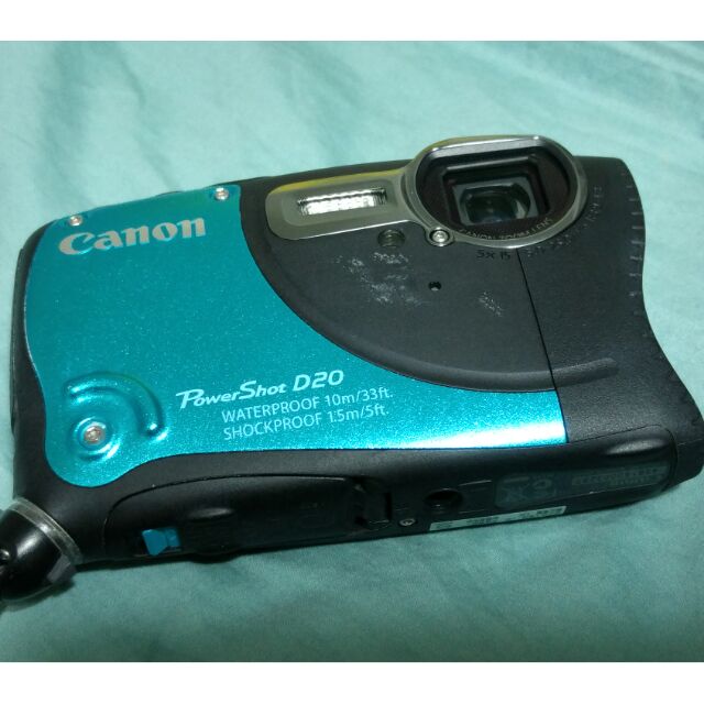 Canon 佳能 D20 防水相機 二手 搬家出清