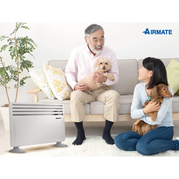 AIRMATE 艾美特 居浴兩用對流式電暖器 HC51337G 電暖器 通過經濟部標檢局IPX4防潑水測試