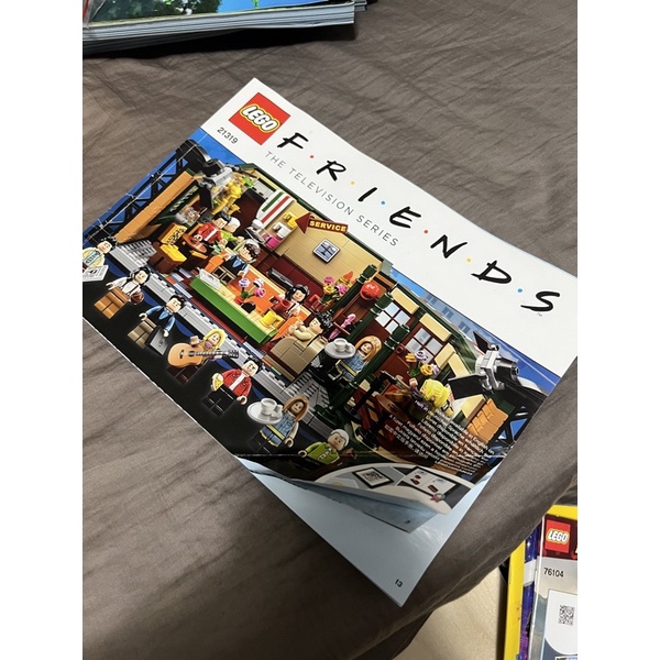 樂高 lego21319 樂高六人行 二手說明書 有摺痕 乙本