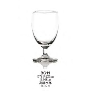 ◎Ocean BG11 308ml 酒杯 標準型高腳水杯 高腳水杯 水杯 果汁杯
