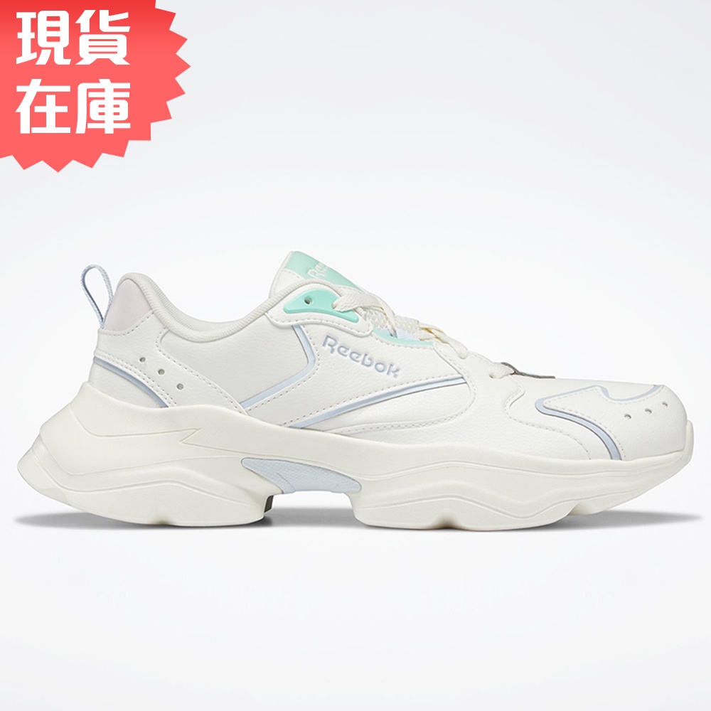 Reebok 女鞋 休閒鞋 ROYAL AADORUN 米 綠 粉藍【運動世界】GW6330