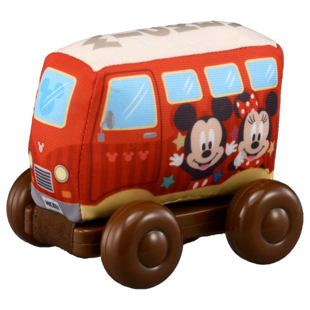 Disney 迪士尼 - TAKARA TOMY 米奇米妮軟軟手握巴士