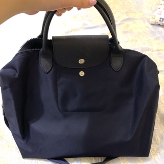 Longchamp 中號 M 短柄 行星系列 加厚 深藍