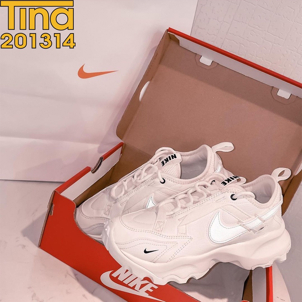 韓國代購✈️正品免運 Nike TC 7900 米白 tc7900 小白鞋 全白 增高 厚底 老爹鞋DD9682-100
