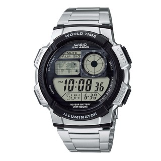 【八度空間】CASIO 世界地圖多功能手錶AE-1000WD AE-1000WD-1A