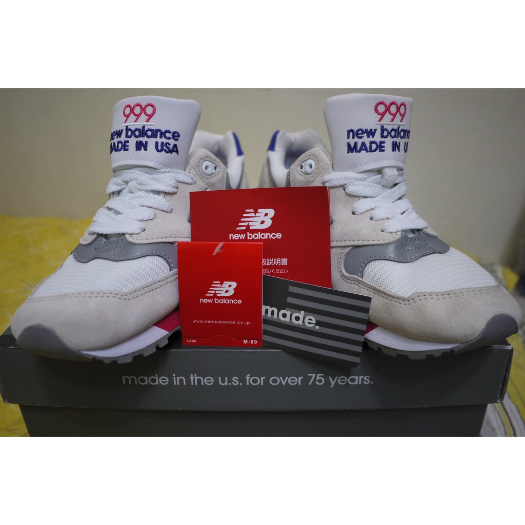 全新美製 New Balance M999WEA 限定色 棕白粉藍 NB999 韓綜RM 劉在錫著用 3M反光 US6