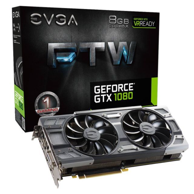 EVGA GTX1080 8GB FTW ACX3.0 GDDR5X 艾維克 顯示卡