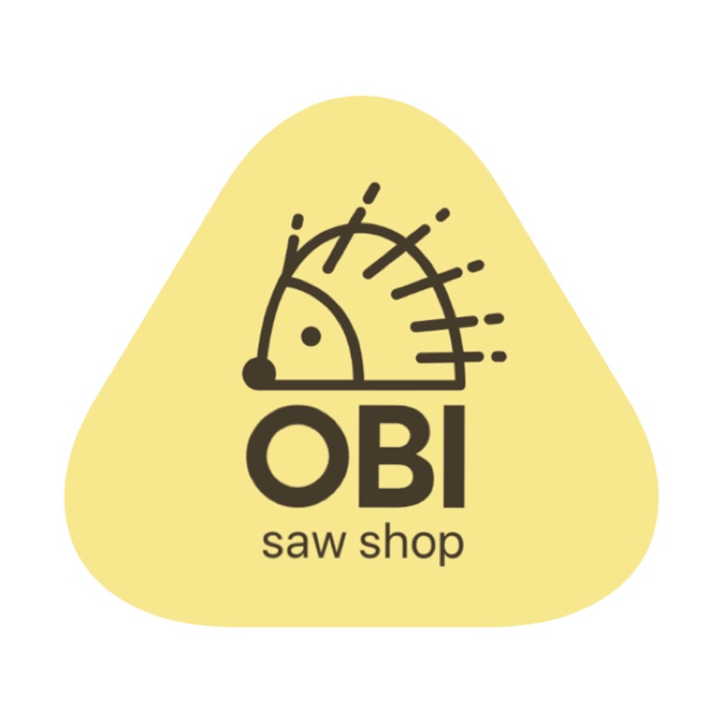 OBi sew shop 歐比縫紉小舖 store logo