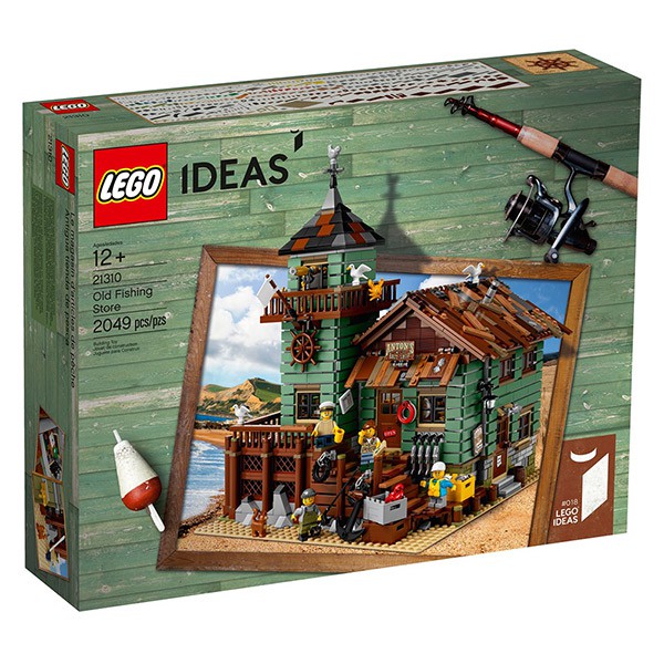 lego ideas fishing hut