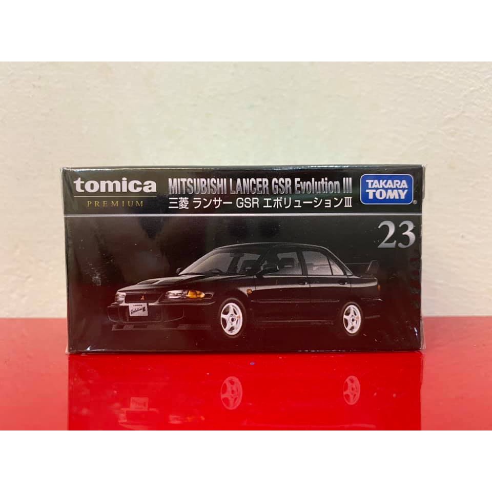 Tomica - Premium - 黑盒 23 - 全新未拆 - Mitsubishi GSR EvoIIl evo