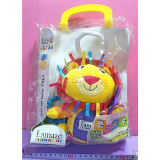 Mika💛Lamaze 拉梅茲 柔軟小獅子（全新盒損）安撫娃娃 聲響玩偶