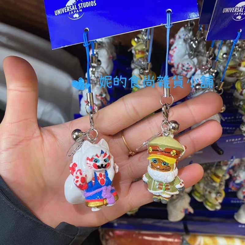 日本代購/日本直送 日本境內 日本品牌 大阪環球影城系列 魔物獵人 貓咪造型吊飾 鑰匙圈 萬用吊飾❣️❣️現貨商品