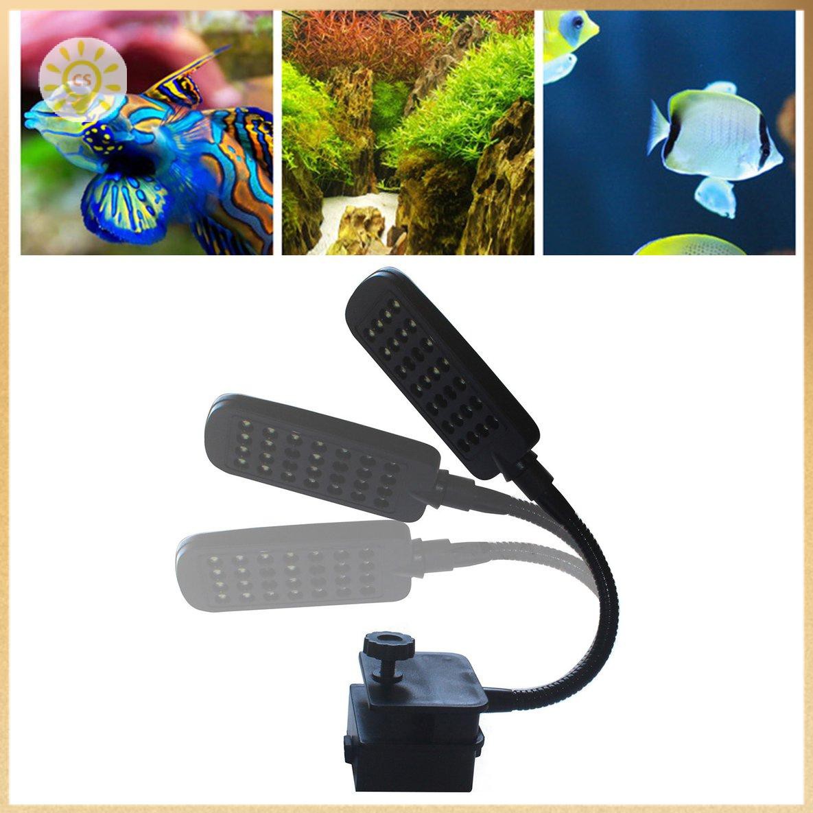 魚缸夾燈水族箱草缸海水led照明燈迷你烏龜缸燈led全光譜水草架燈clickstorevip 蝦皮購物