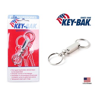 KEY-BAK美國方形子母扣可分離式鑰匙圈【KB0301-123】