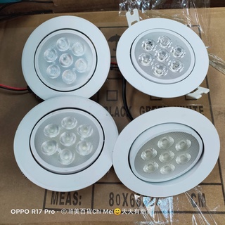 204*LED 投射燈 玻璃展示櫃燈具- 204*LED 崁燈 投射型 開孔 金色陽光 15W