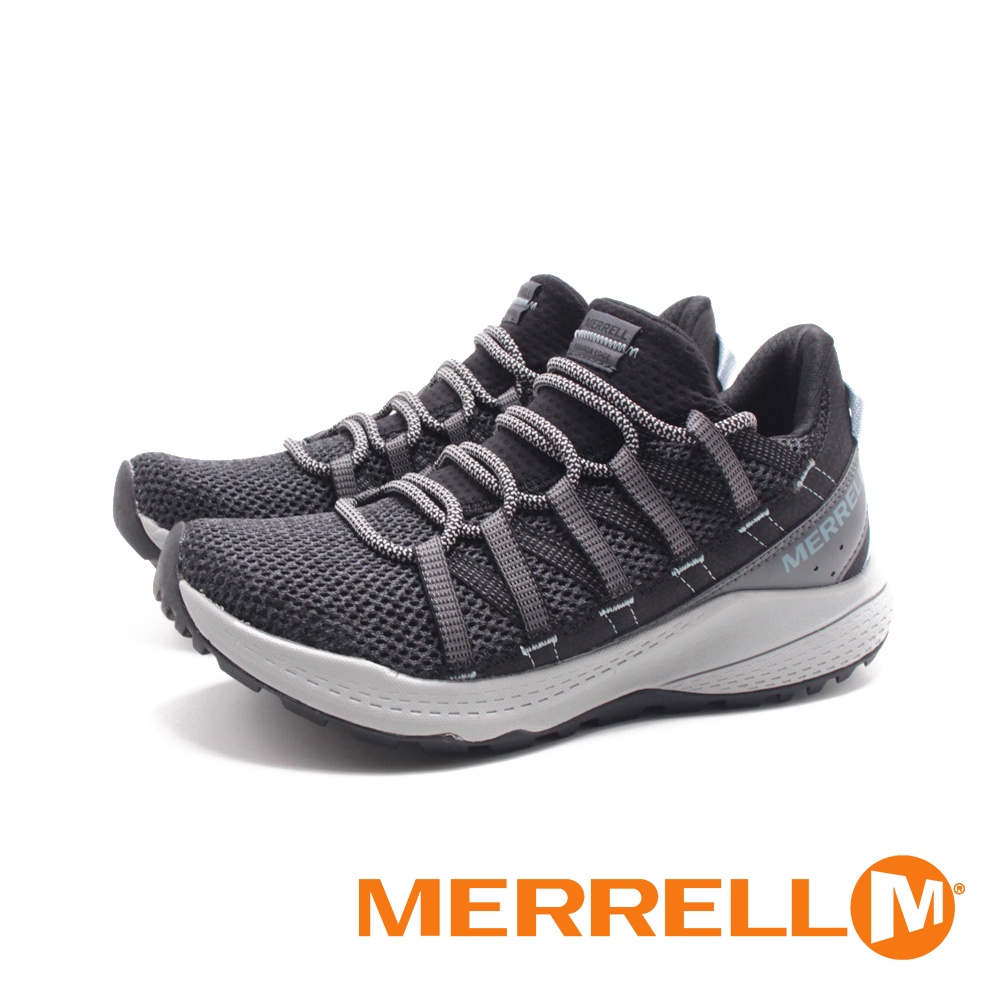 MERRELL(女)Bravada Edge機能郊山健行運動鞋 女鞋－黑灰